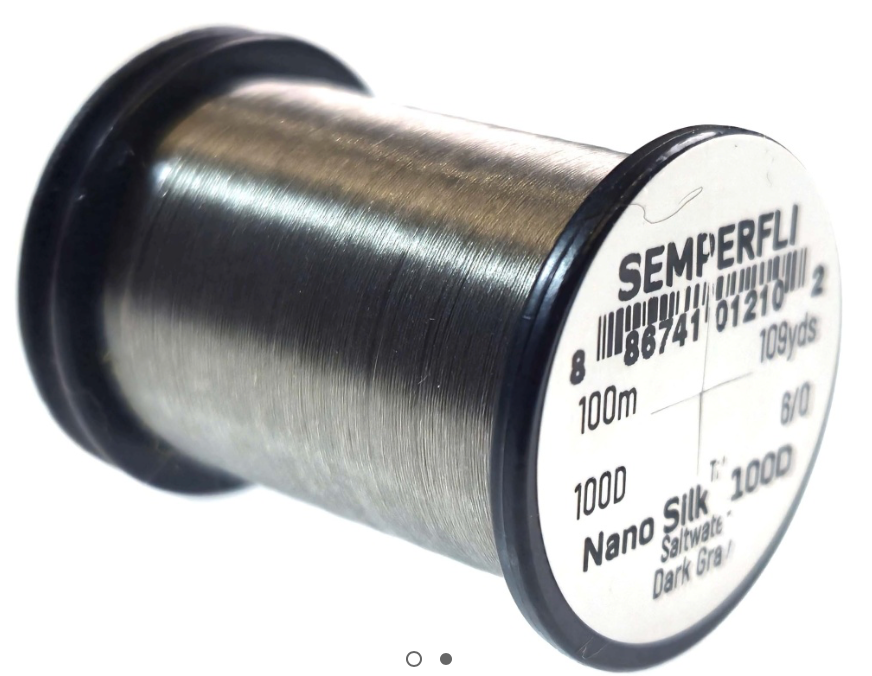 Semperfli Nano Silk 100D Saltwater 6/0 ** New Product **